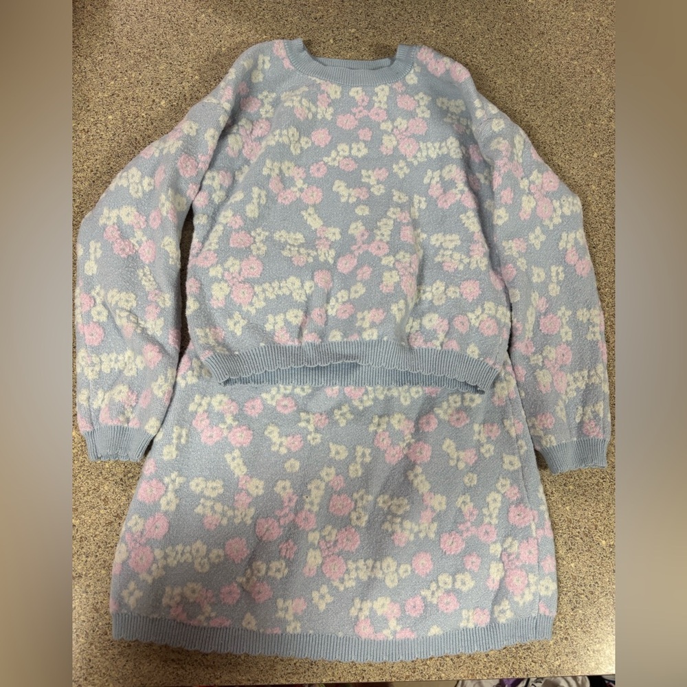 Primark Kids  Set in Blue and Pink Floral